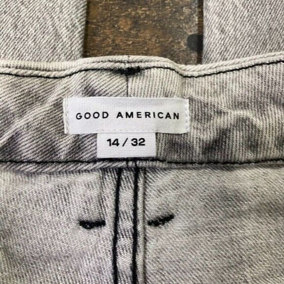 Good American good classic Jeans Size 14/32 Cotton Blend Skinny Leg Denim - Picture 10 of 11